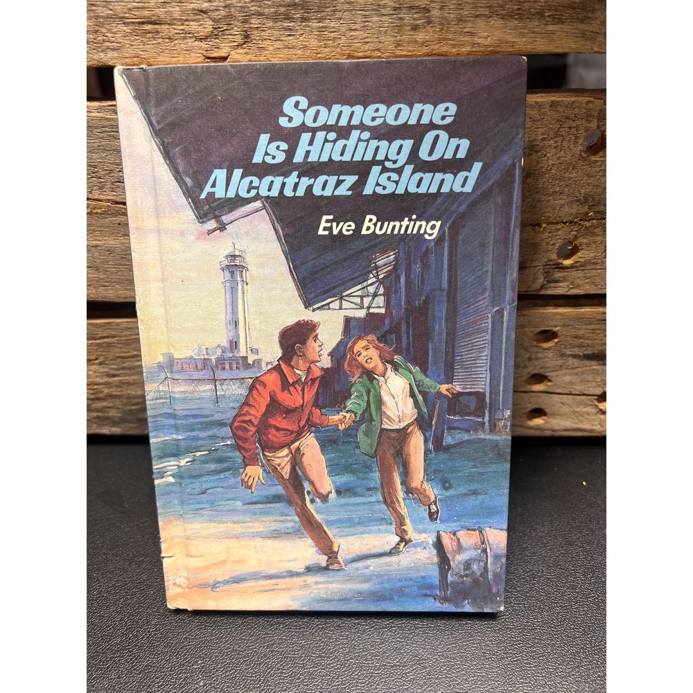 Eve Bunting Alcatraz Island Hardcover‎ Book (1988) Weekly Reader